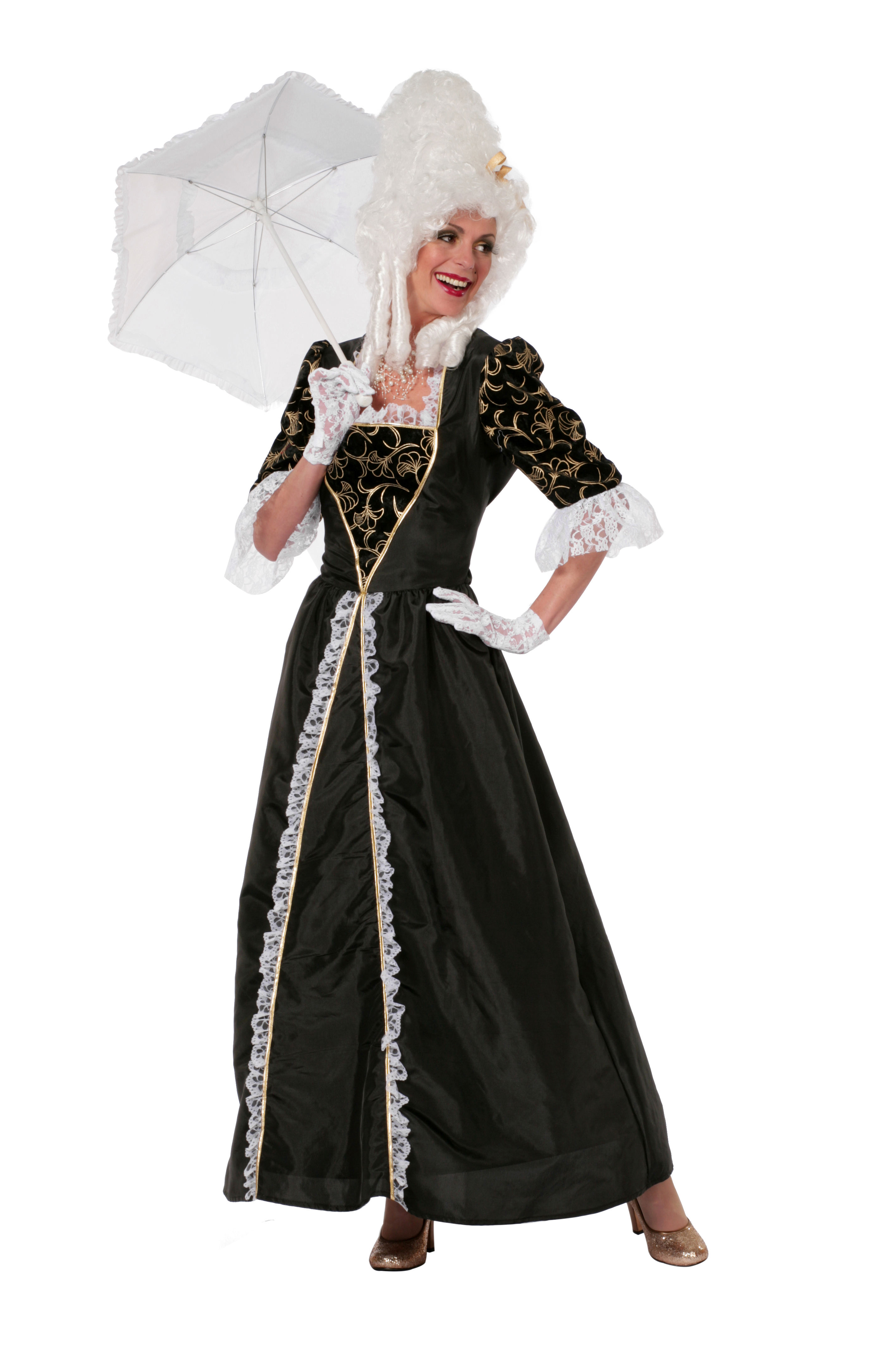 Wilbers Kostüm Rokoko Barock Kleid 36 -48 Mittelalter Damenkleid