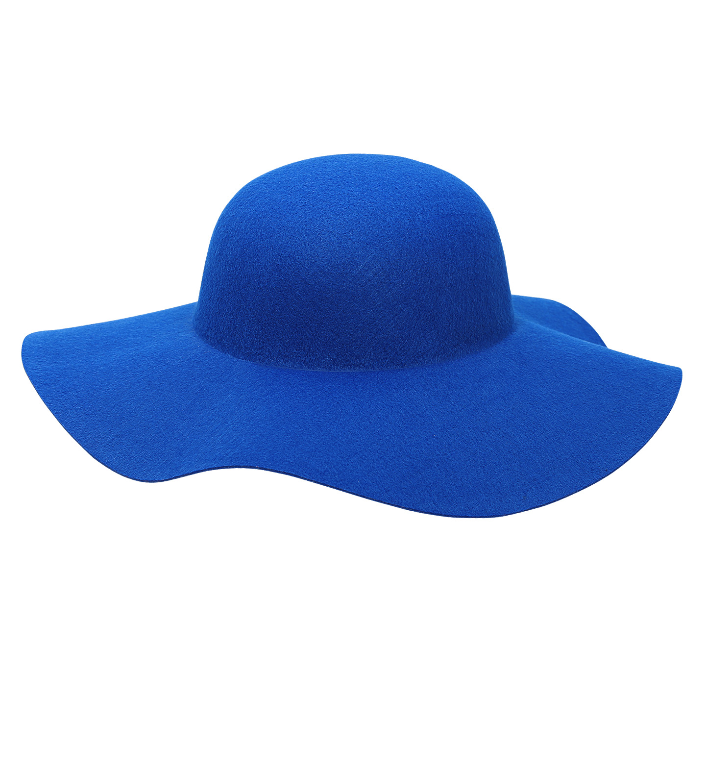 DAMEN Accessoires Hut und Mütze Blau NoName Marineblauer Filzhut Blau Einheitlich Rabatt 66 % 