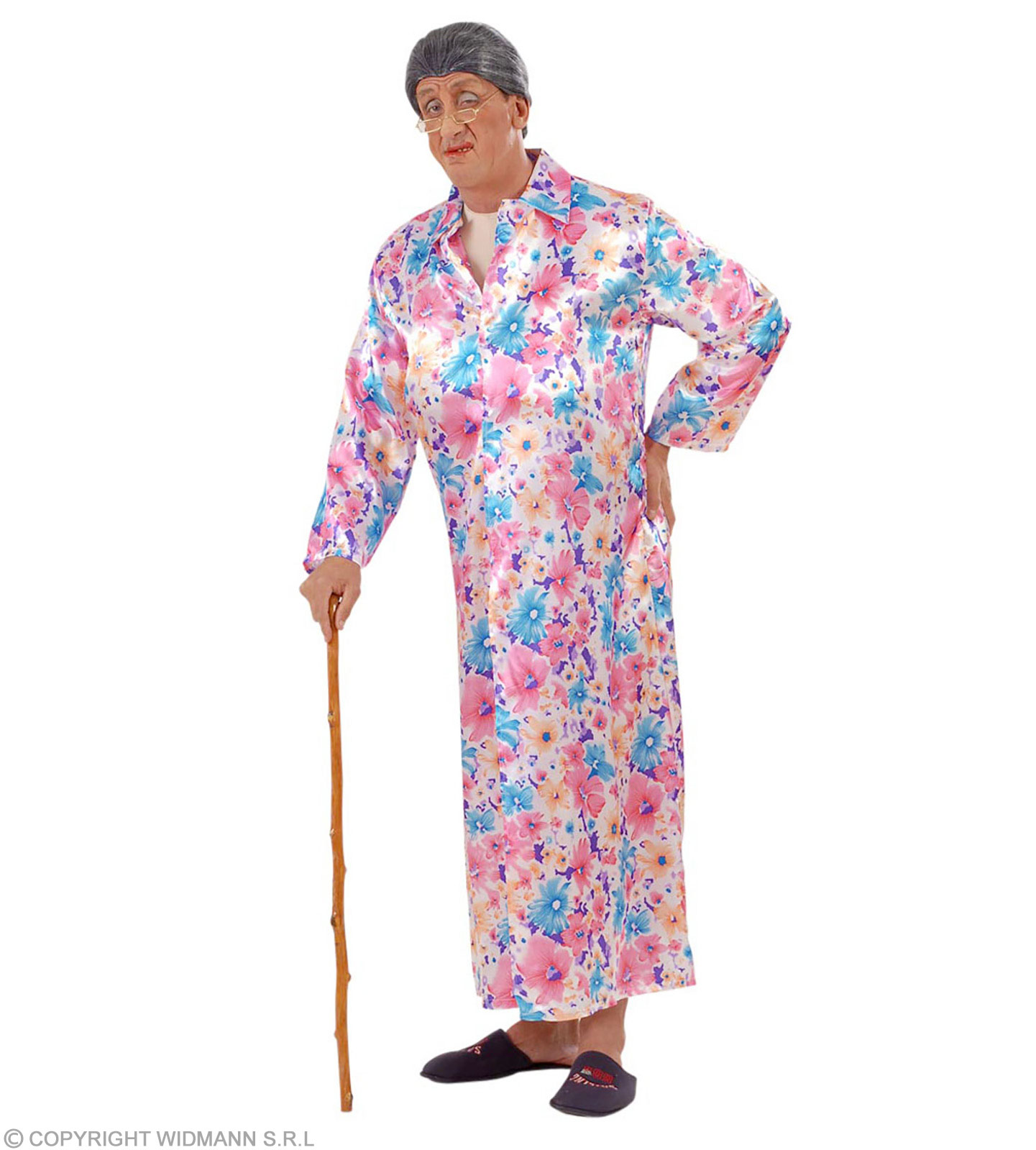 Kostüm Entblößte Oma - Exhibitionisten Oma Großmutter Omakostüm
